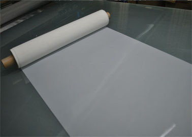 Độ bền cao 120 lưới Polyester In lưới có khả năng kháng axit, màu trắng