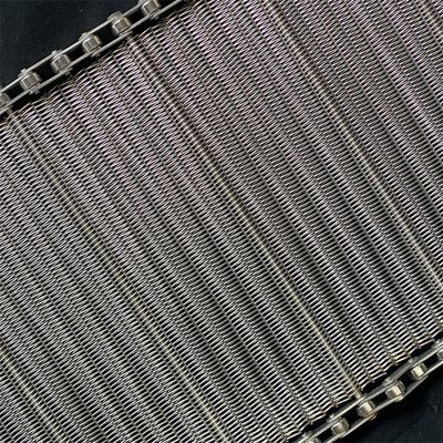 Thép không gỉ vòng xoắn ốc dây lưới đai cân bằng đai lưới đai với chuỗi cho máy vận chuyển