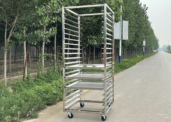 Giá tốt. Lớp thực phẩm 201 304 316 Thép không gỉ Tray Rack Trolley bánh mì Trolley làm mát trực tuyến