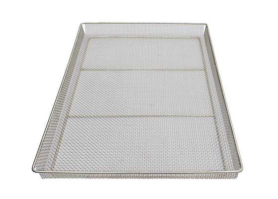 18x26 Inch Stainless Steel Oven Wire Mesh Tray Bánh lạnh Sấy khô Tray Dehydrator