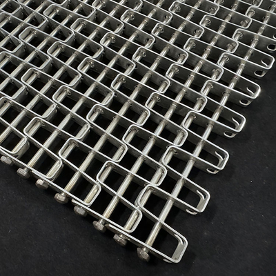 chất lượng 304 316 Thép không gỉ dây chuyền vận chuyển kim loại Honeycomb Mesh cho ngành công nghiệp thực phẩm nhà máy