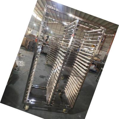 Giá tốt. Khả năng chịu tải tùy chỉnh 304 Thương đồ bằng thép không gỉ xe đẩy làm khô xe đẩy cho phòng sấy trực tuyến