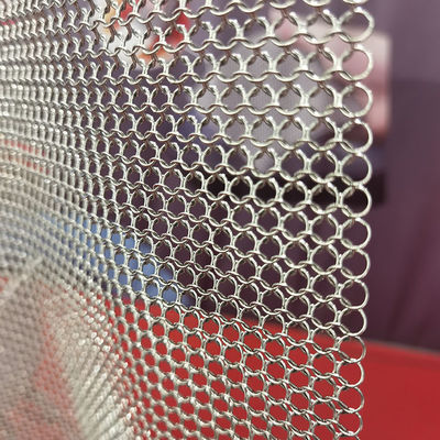 Giá tốt. Professional 316L Stainless Steel Welded Rings Chainmail Mesh for Outdoor Decoration trực tuyến