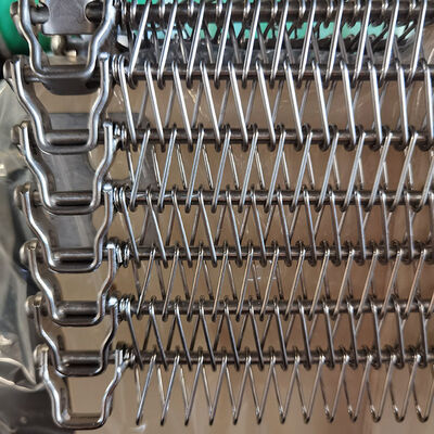 Giá tốt. 304 thép không gỉ dây chuyền vận chuyển kim loại dây lưới xoắn ốc cho tháp làm mát đông lạnh nhanh trực tuyến