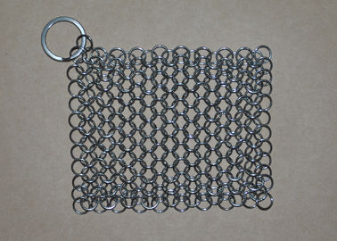 Giá tốt. Hình chữ nhật Chainmail Đúc gang Pan Máy chà sàn thép không gỉ trực tuyến
