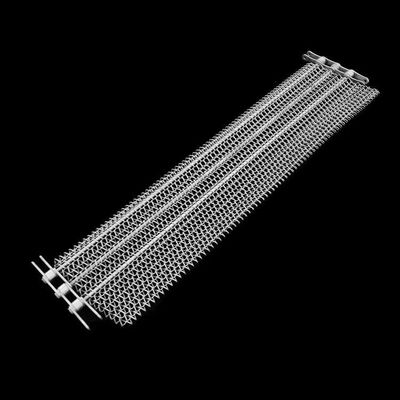 Thức ăn liên tục tùy chỉnh ss304 kim loại thép cacbon bánh quy pizza lò nướng bánh chuỗi dây chuyền xoắn ốc lưới kim loại lưới đai