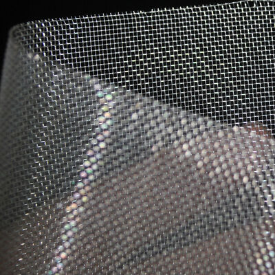 Thức ăn 25 73 80 200 Micron 1.4mm 2.0mm 6X6 12X12 18 Gauge 304 325 400 316l Stainless Wire Filter Screen Sheet Steel Mesh