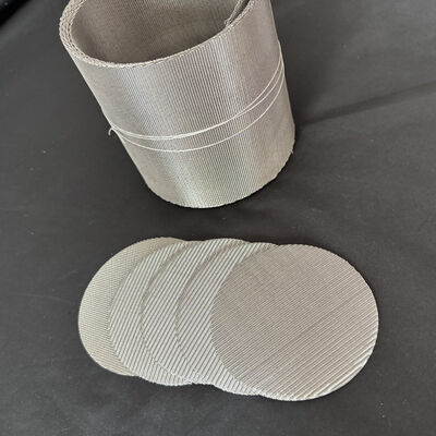 plastic extrusion machine recycling reversed dutch weave Stainless Steel Wire Mesh Disc Automatic hdpe extruder screen filters