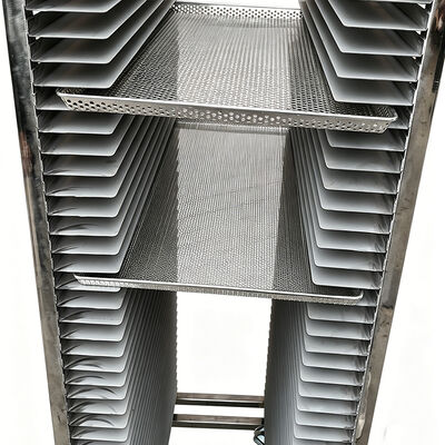 chất lượng lớp thực phẩm cấp 304 316 Lưới thép không gỉ Sấy làm mát Ban Pan Kệ Xe đẩy 600x400 kệ làm bánh nhà máy