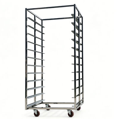Giá tốt. Công nghiệp hạng nặng 600x400 304 thép không gỉ nhôm 16 20 nồi bánh mì thực phẩm nướng lò kệ giá xe bánh để làm mát trực tuyến