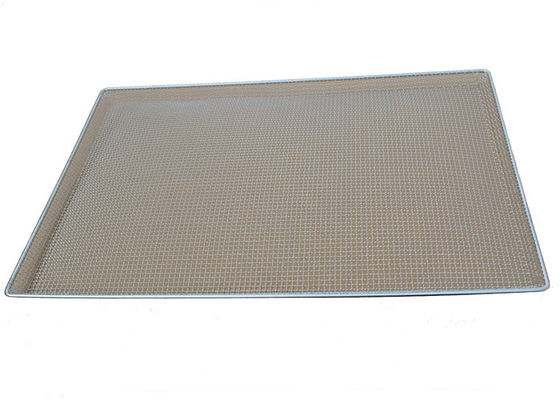 Khay nướng lưới dây 18 * 25 * 1 inch Thép không gỉ cho BBQ / Sấy thực phẩm
