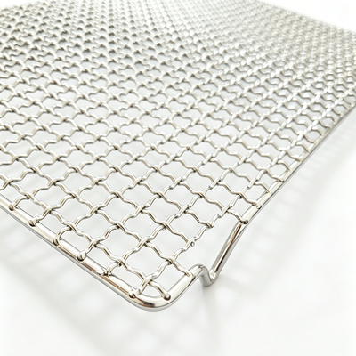 Thiết bị khô nước chất lượng thực phẩm 304 Stainless Steel Wire Mesh Drying Baking Trays for Fruit Bread