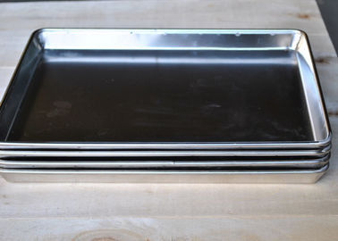 Giá tốt. 33 * 23cm Bánh mì nướng Tấm Cookie Tấm thép không gỉ Baking Pan Khay trực tuyến