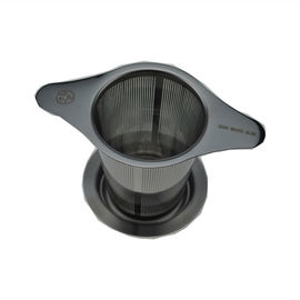 Giá tốt. Double Ear Food Class 304 Inox Tea Strainer With Tea Cover trực tuyến
