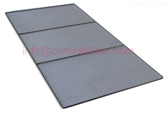 18x28 Inch phẳng nấu ăn Big Pan dây lưới khay Apple Chips khô