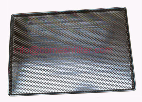 304 Thực phẩm Lớp đục lỗ Lưới Lưới Nướng hoặc Khay sấy Inox