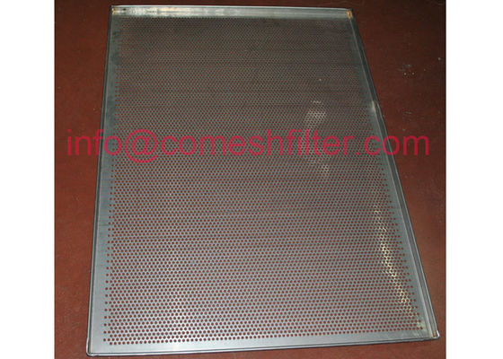 Thép không gỉ 304 đục lỗ lưới dây khay, khay đục lỗ