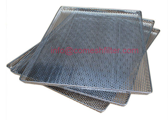 Tùy chỉnh kim loại Lưới sấy rau nướng Khay nướng Pan Fda Giấy chứng nhận