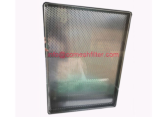 Khay kim loại đục lỗ bằng thép không gỉ để làm khô cá