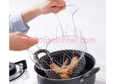 Giá tốt. Thưởng thức Cooking Grid Basket Strainer Net Kitchen Công cụ nấu ăn cho Fda trực tuyến