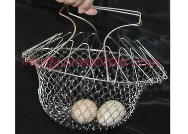 Giá tốt. Có thể gập lại Giỏ lọc Colander Deep Frying Ăn mòn Chống ăn mòn trực tuyến