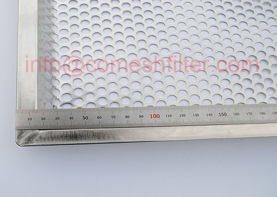 Lò nướng bằng thép không gỉ Fda Khay lưới cho trái cây kích thước tùy chỉnh