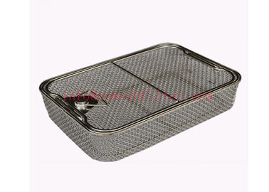 Giá tốt. Khay lưới khử trùng y tế cho dụng cụ phẫu thuật Lớp SSl 316l trực tuyến