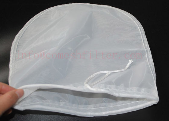 Túi lọc bằng sợi cotton hữu cơ của FDA LFGB / Túi sữa lưới Nut cho nước ép cà phê
