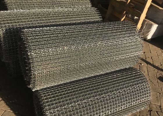 Cấp thực phẩm Crimped Dệt lưới Lưới 304 Thép không gỉ BBQ Grill Net