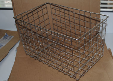 Giá tốt. Phòng tắm nhà bếp hình chữ nhật 50 * 35 * 10cm Giỏ thép không gỉ trực tuyến