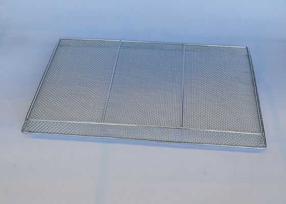 Thép không gỉ 316 Khay lưới 24 X 16 để sấy hải sản