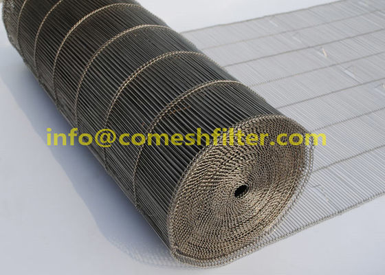 Giá tốt. Nướng bánh mì 0,9MM Dây băng tải lưới uốn phẳng trực tuyến
