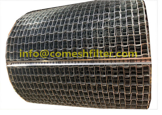 Thép không gỉ dệt dây phẳng Lược băng tải tổ ong để giặt sấy Lò nướng bánh, thép cacbon