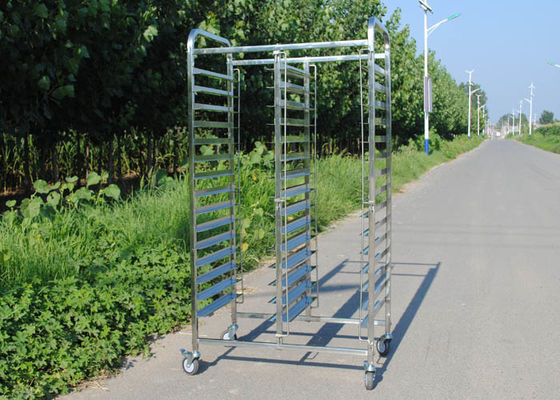 Xe đẩy thực phẩm Ss 304 tùy chỉnh 1.5mm Chống kiềm