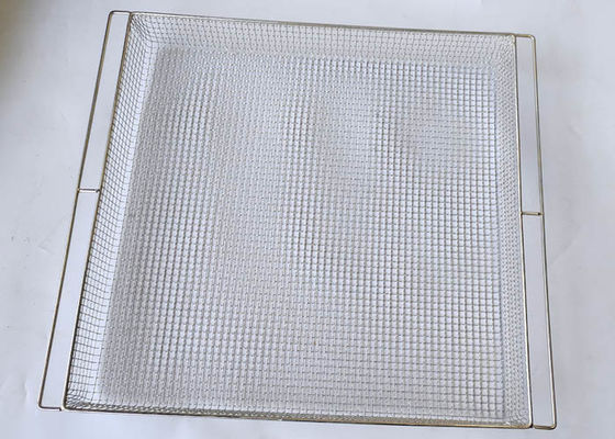 Hệ thống sấy bằng lò nướng Khay lưới thép không gỉ 316l