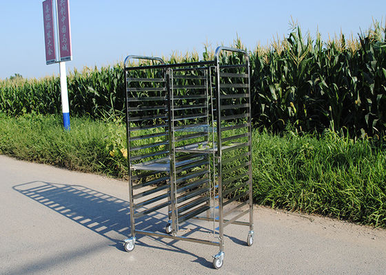 Giá tốt. 20 tầng Nhà máy hoa sấy 1,2mm Xe đẩy bằng thép không gỉ trực tuyến
