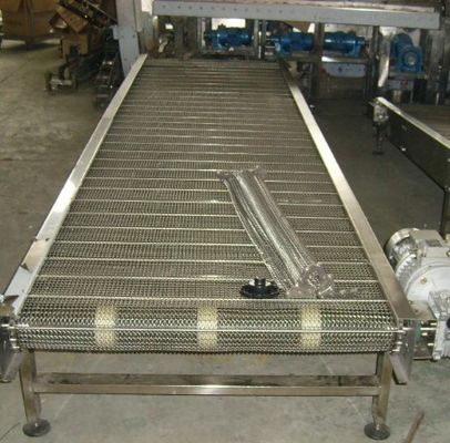 Giá tốt. 25.4mm Pitch 304 SGS Steel Mesh Conveyor Belt With Chain Link trực tuyến