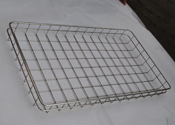 Giá tốt. Resuable 304 FDA 3mm Stainless Steel Wire Mesh Tray Baking Bread trực tuyến