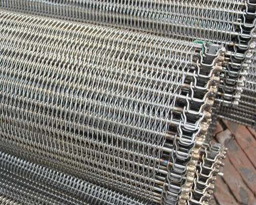 Tủ đông xoắn ốc Sấy khô Băng tải liên kết chuỗi FDA