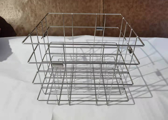 Giá tốt. Khả năng chịu nhiệt 304 Rổ lưu trữ lưới thép không gỉ cho ngành y tế trực tuyến